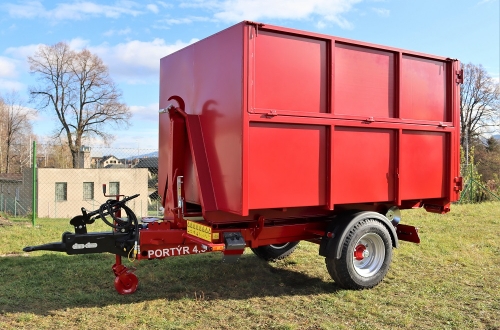Traktorový nosič kontejnerů PORTÝR 4.3