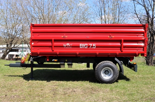 Traktorový návěs BIG 7.5