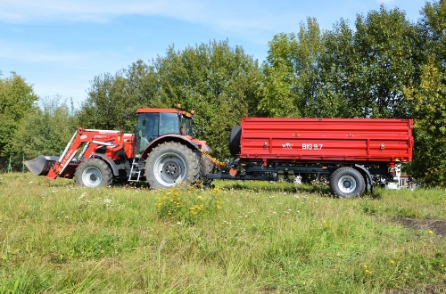Traktorový návěs BIG 9.7