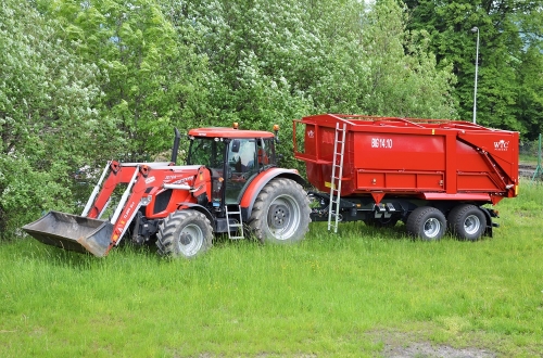 Traktorový návěs BIG 14.10